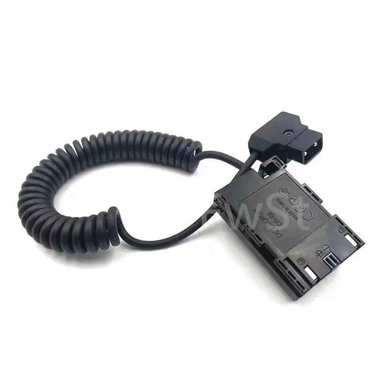 

Smallh D 502/702 5D 2-5 D 3 Testing Battery LP-E6 Turn V Shaped Mouth Battery D-Tap Adapter Cable