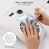2 in 1 Nail Vacuum Dryer 80W Nails LED Lamp Dust Collector Cleaner Powerful Fan Dust Collecting Bag Nail Art Manicure Machine ► Photo 3/6