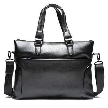

PU leather men's waterproof computer bag business briefcase fashion handbag shoulder bag diagonal bag casual laptop bag men bag