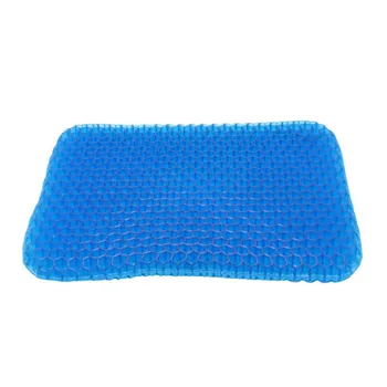 

Non Slip Silicone Cooling Mat Car Soft Honeycomb Elastic TPE Gel Seat Cushion Summer Ice Chair Pad Auto Interior Accessories