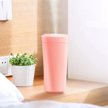 

Essential Oil Diffuser,Colorful Lamp Humidifier Creative Car Air Purifier USB Electronic Car Atomizer Smart Home 550Ml