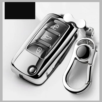 

Soft TPU Car Key Case For VW Golf Bora Jetta POLO GOLF Passat Skoda Octavia A5 Fabia SEAT Ibiza Leon Car Accessorie Auto Styling