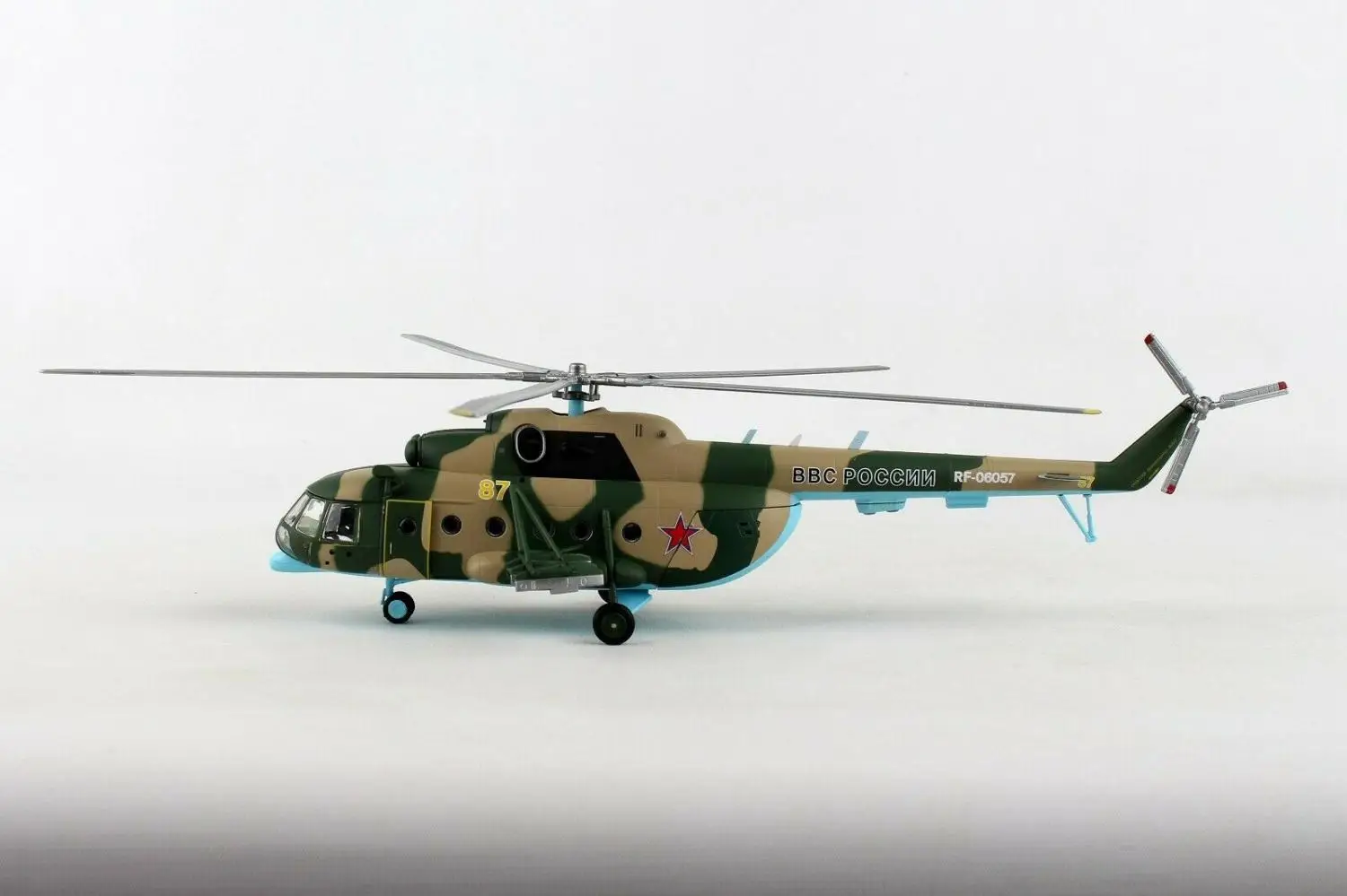 Эрпа Россия ВВС Mi-8MT вертолет 1/72 литой самолет модель самолета