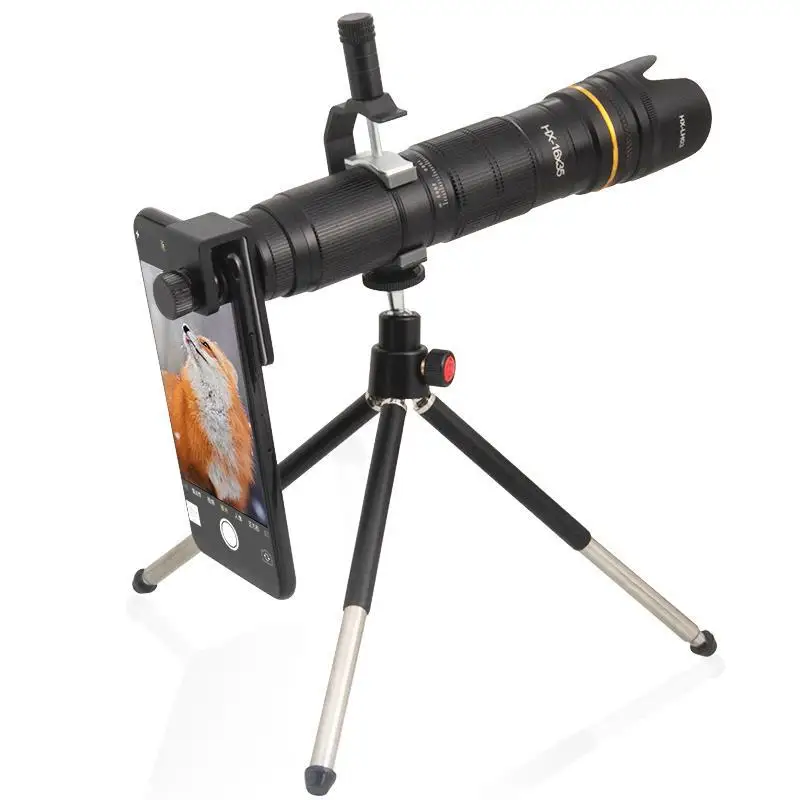 

16-35 Times Mobile Phone Zoom Binoculars Three Adjusting Ring Clear Non-Hidden Corner Distance Optical Focal Length Regulation