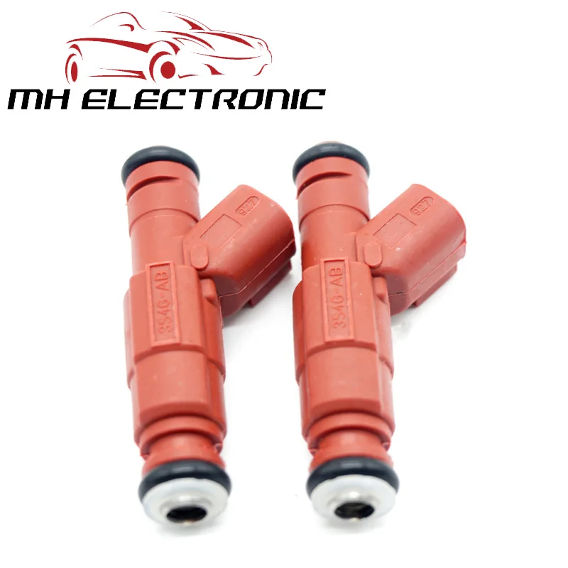 2 pieces MH Электронный 0280156161 топливный инжектор форсунки для Jeep Wrangler Grand Cherokee TJ для Ford Mercury Focus 2.0L 2.3L для Dodge - Цвет: 2 pieces