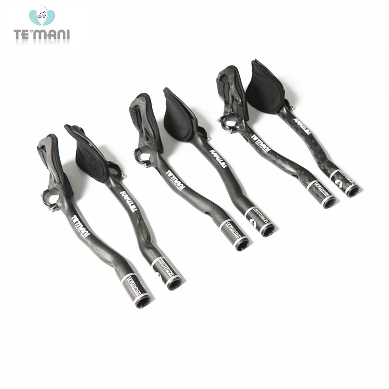 TEmani углеродный TT руль для гонок, Триатлон для отдыха 3K 12K UD T800