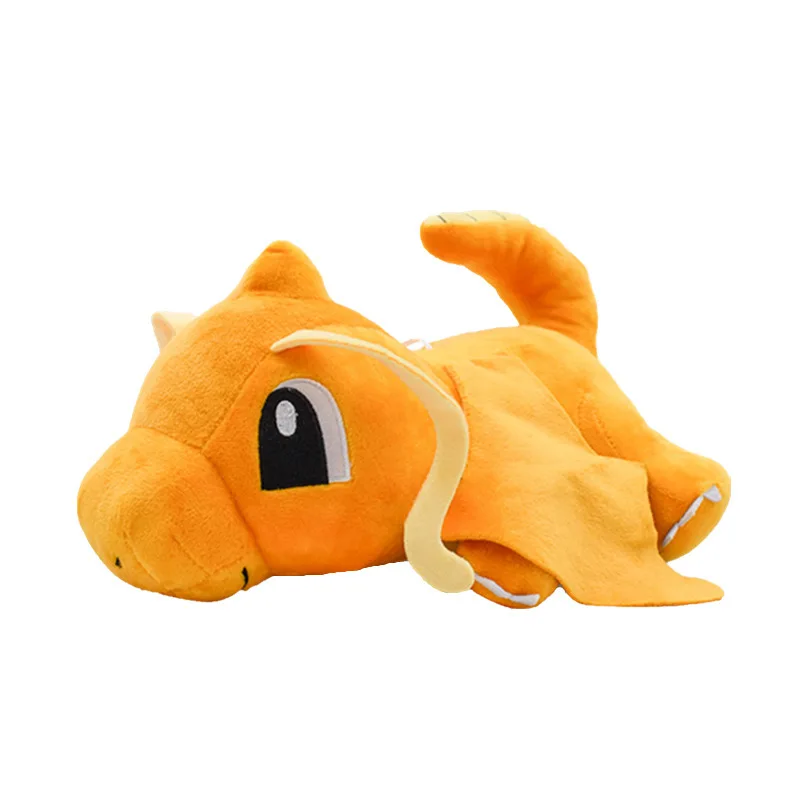 25-50cmplushKneeling Dragonite Squirtle Raichu Charmander Growlithe Eevee Charizard мягкий прекрасный Хэллоуин Рождественский подарок для детей - Цвет: Kneeling  Dragonit