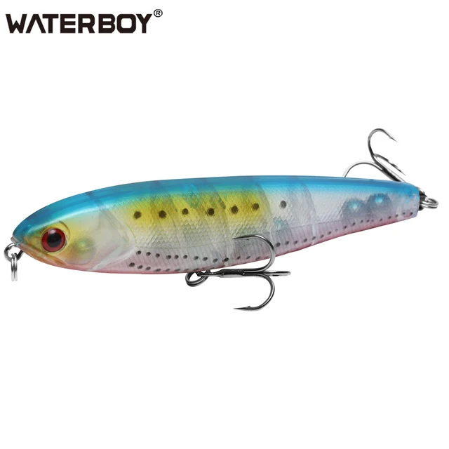 WATERBOY 8.5cm 9.5cm Pencil Fishing Bait Hard Artificial Lure StickBait 30 Colors New Arrive Fish Lure Factory Wobbler Pesca Color 16