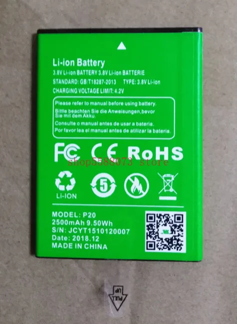 XGODY P20 телефон аккумулятор 2500mah 3 8 V для D27 X6 мобильный 5 дюймов 18:9 MTK6580 4 ядра сотовые