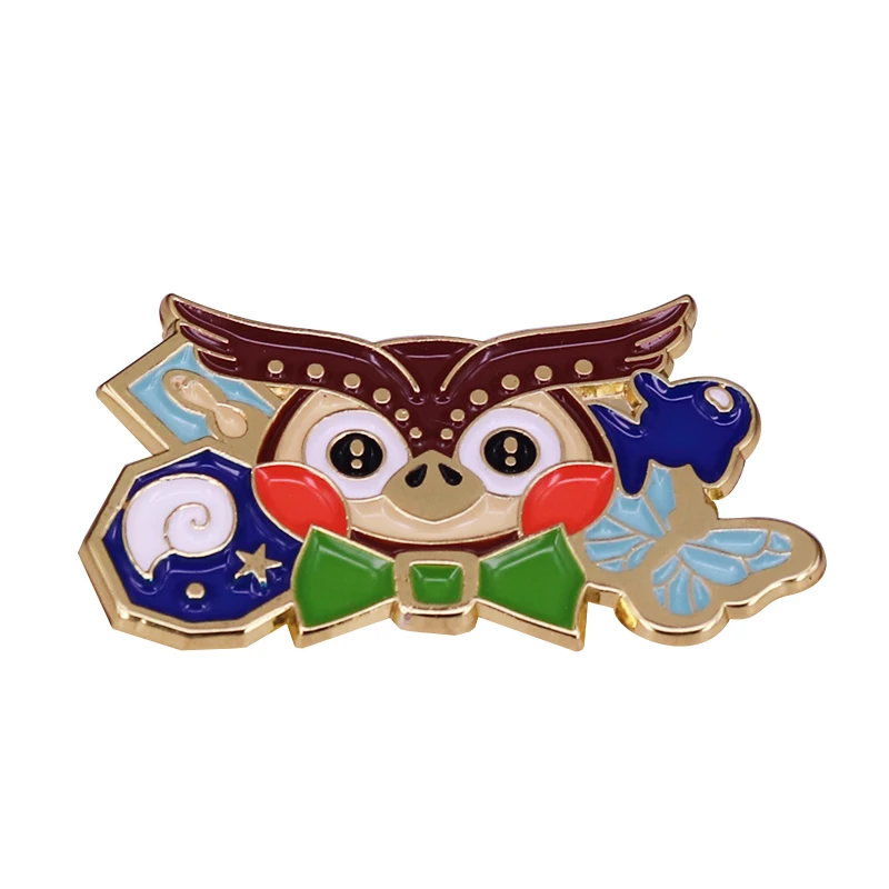 Blathers коллектора штырь отворотом супер милый подарок для животных пересечения