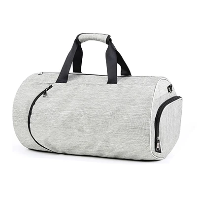 gray big Мужские спортивные сумки для фитнеса большая емкость сухой и влажной разделительной сумки через плечо для женщин тренировка плавания ручной Багаж дорожная сумка - Цвет: gray big