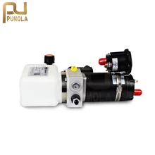Unidade hidráulica de 24v para o sistema pequeno da estação hidráulica do caminhão da pálete