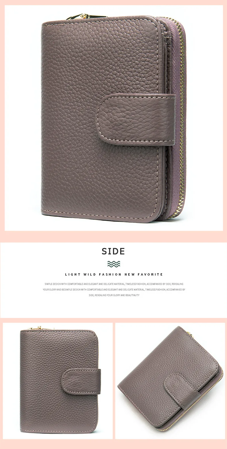 Милый модный женский розовый кожаный ручной карманный многофункциональный набор для кредитных карт большой емкости сумка для карт