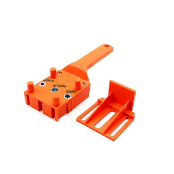

Handheld Woodworking Doweling Jig Drill Guide Wood Dowel Drilling