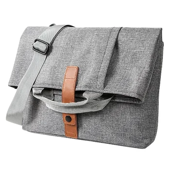 

JHD-Men Bag Casual Grey Lightweight Oxford for iPad Tablet Crossbody Bag Male Small Messenger Bag Fashion Bagpack