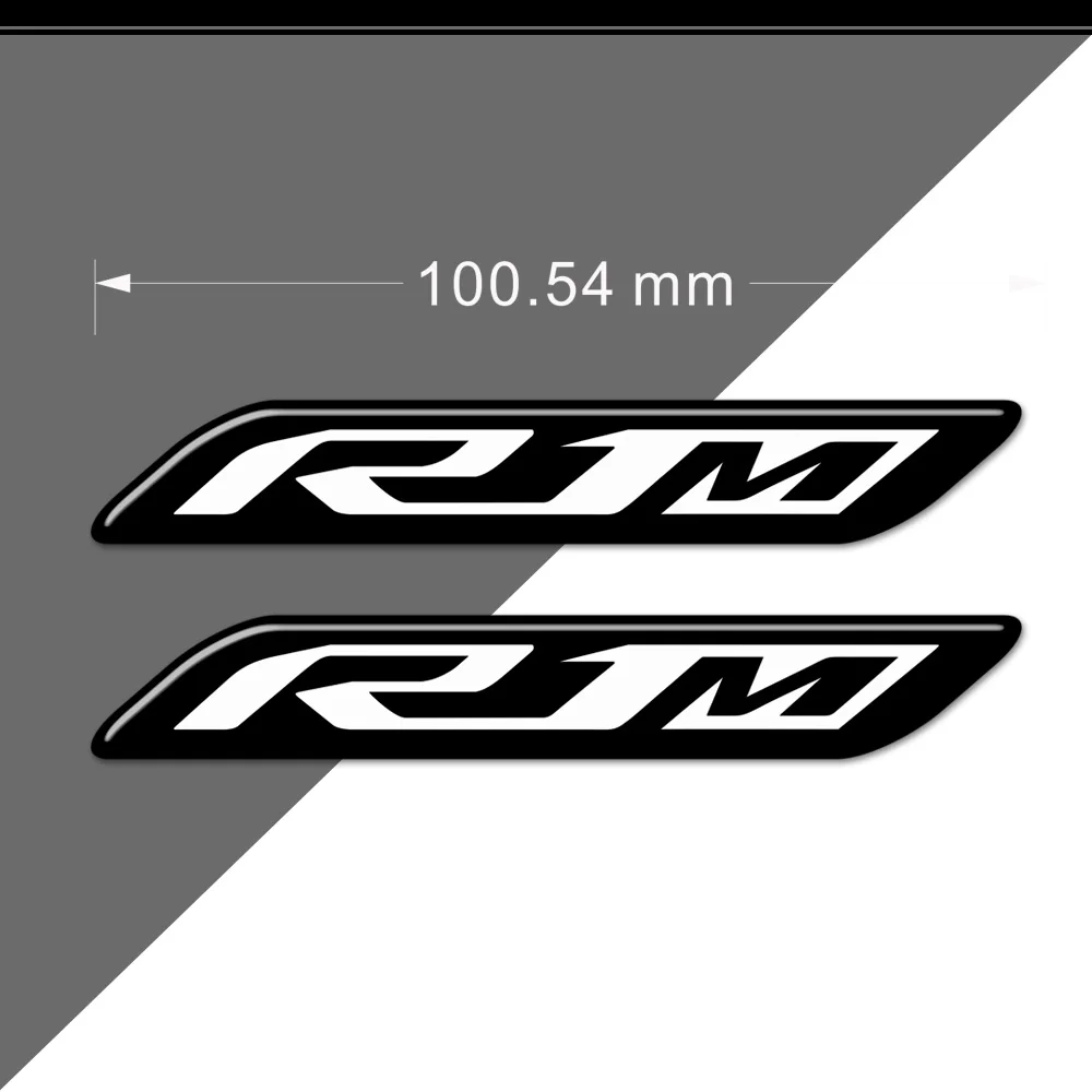 R1 M Pad Serbatoio Per Yamaha Yzf R1M Yzfr1M Adesivi Decal Emblem Badge Logo Carenatura Protezione Carburante