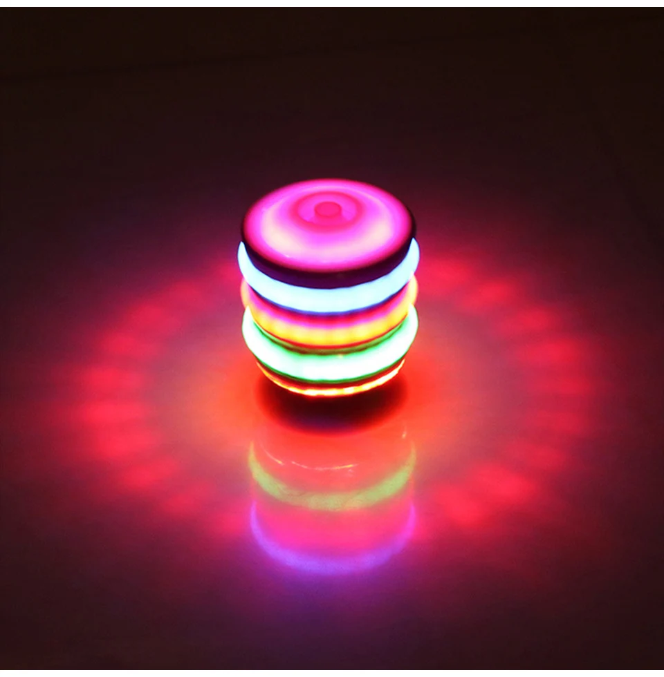 hot led light gyroscope kids toys interesting flas