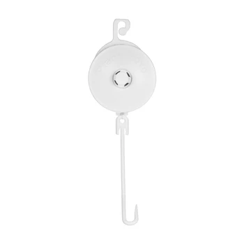 

10pcs/set Plant Hook with Stopper Retractable with 5ft Transparent Rope
