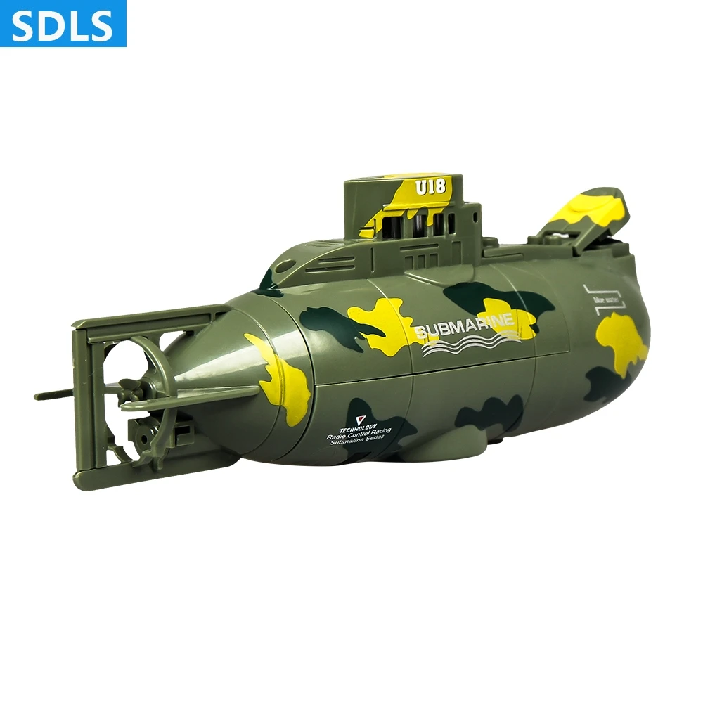 RC мини лодки 6CH кораблик на радиоуправлении функция погружения