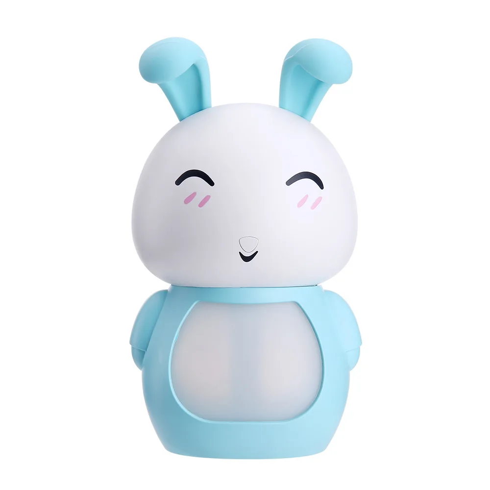 

200ML Mini Cute Rabbit Humidifier LED Night Light USB Charging Ultrasonic Atomizing Aroma Diffuser Home Office Mute Air Purifier