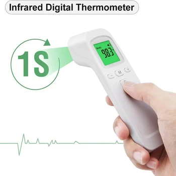 

2020 New Thermometer Gun Digital Body Temperature Measurement Non-Contact Infrared Forehead Thermometer Drop Shipping