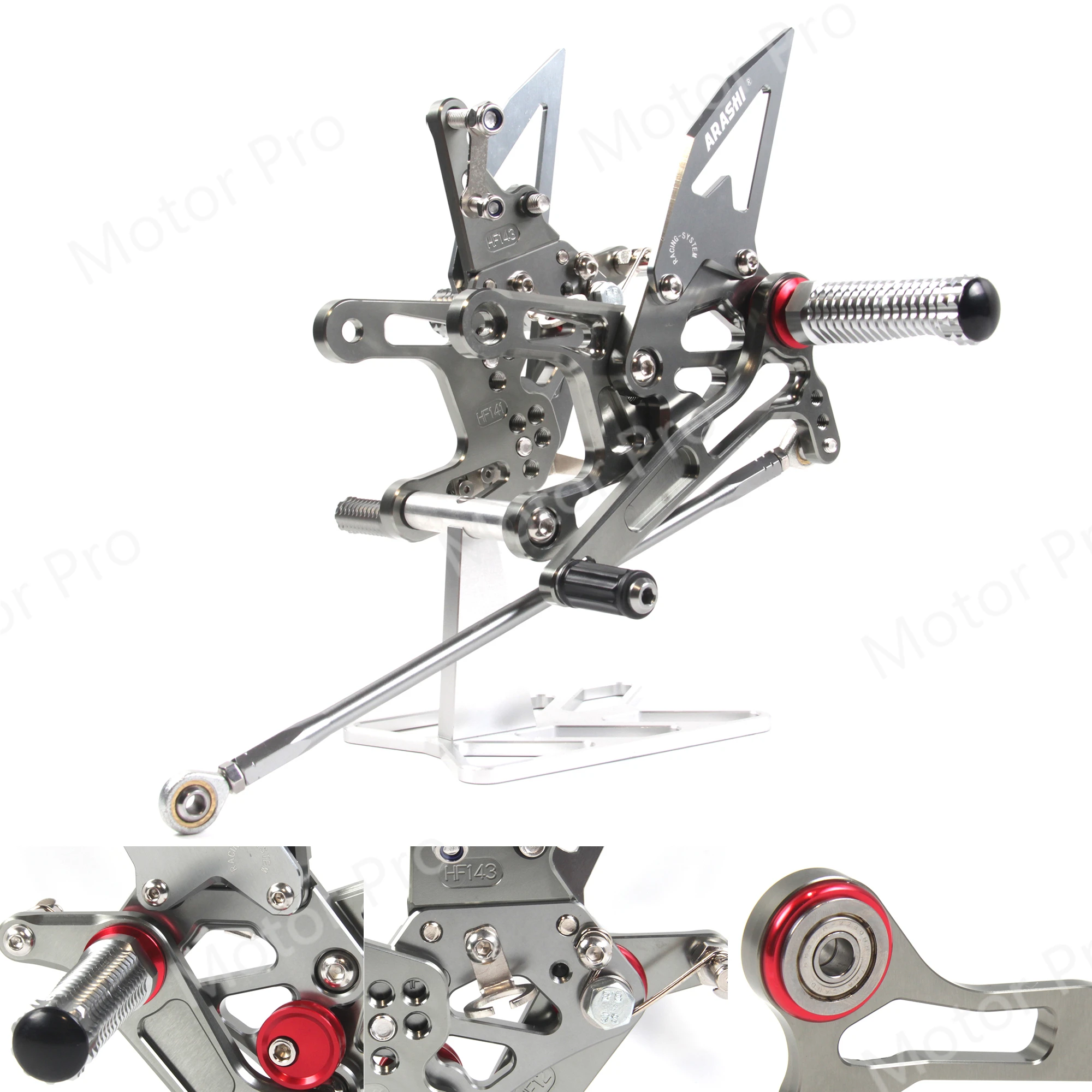 Регулируемые подножки для KAWASAKI NINJA ZX10R 2011- Аксессуары для мотоциклов подножка Rearset ZX1000 ZX1000J ZX-10R