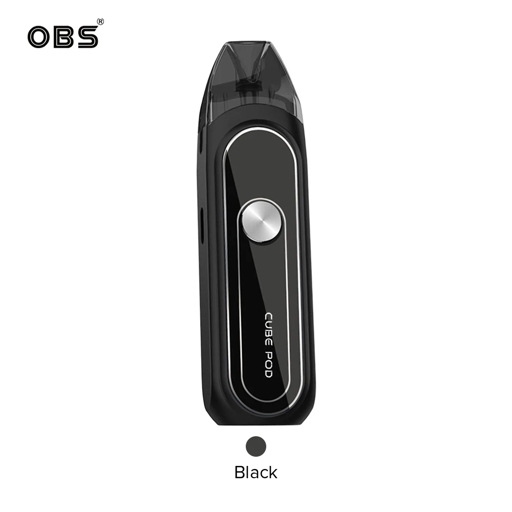 OBS Cube vape Pod Комплект с дополнительными 2 шт 1.4ohm картриджи картридж электронной сигареты 850 мАч батарея мод испаритель