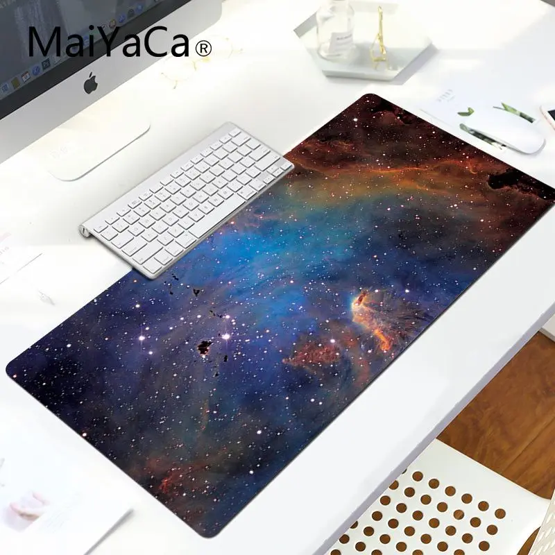 MaiYaCa простой дизайн звезда красивое пространство компьютерная игровая мышь коврики большой коврик для мыши ПК компьютерный коврик игровой коврик для мыши