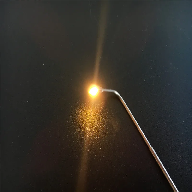 50PCS 1/75-1/1000 SCALE RAILWAY STREET STEEL WARM WHITE LIGHTS LAMPPOST Diorma WITH DC 3V LEDS Toy Accessory Model Building Kits - Image 3