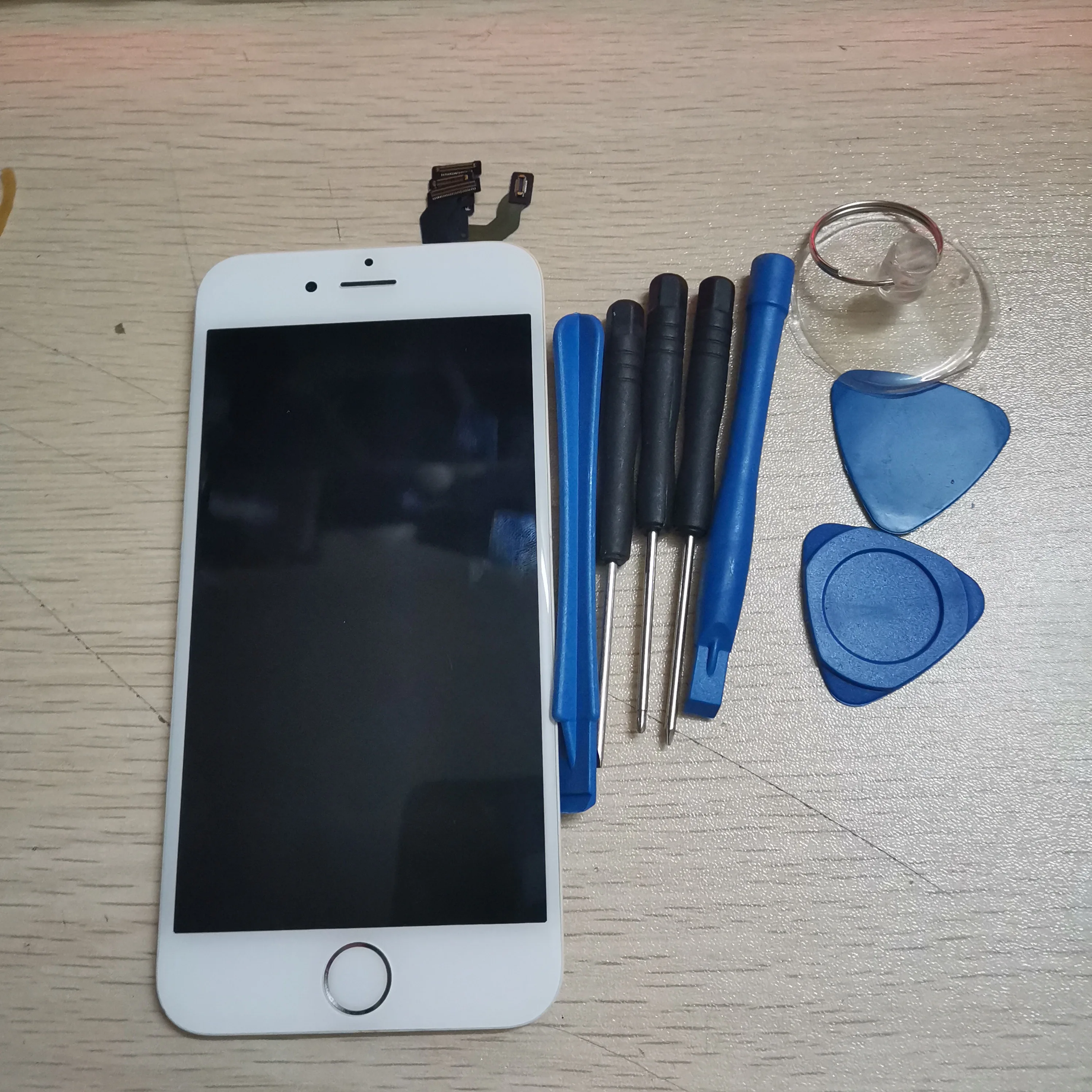 

LCD For iPhone 6 LCD Full Assembly Complete With Home Button + Front Camera For iPhone6 Touch Screen Replacement Display + Tools