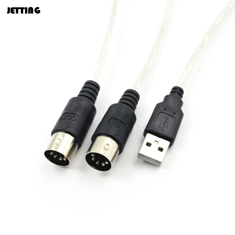

Electronic Drum Music MIDI to USB Interface Cable Adapter for Keyboard
