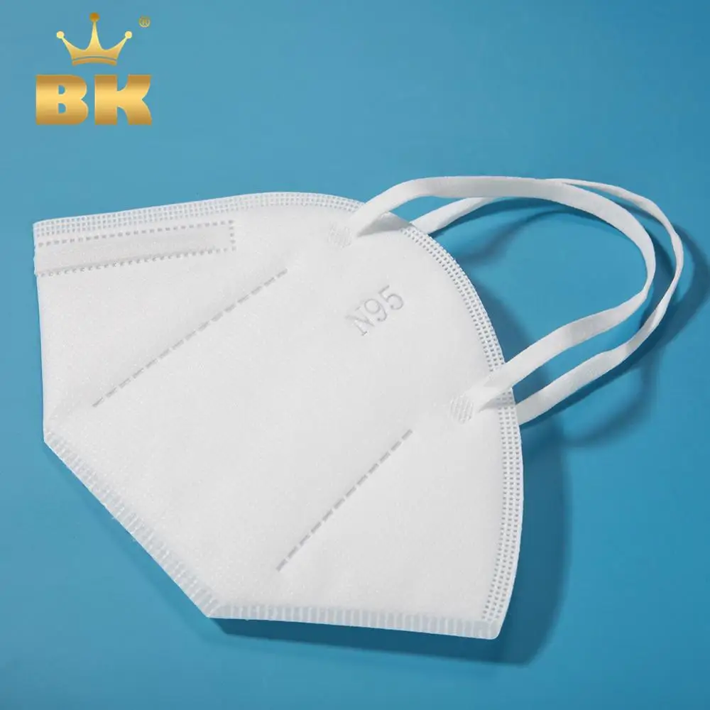 

The Bling King Adult Face Mask No Breathing Valve Protective Masks 10 pcs Anti-fog Haze Dust PM2.5 Anti-fog Mouth and Nose Mask