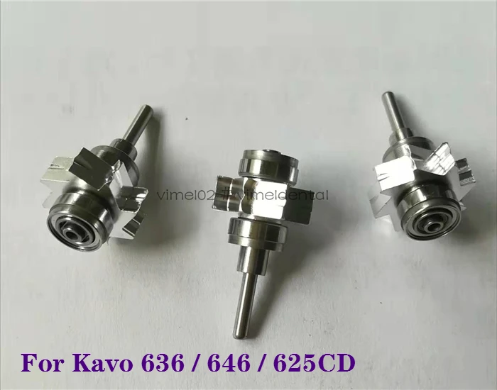 3 шт. ВОЗДУШНЫЙ РОТОР Универсальный Для Kavo 636 / 646 625CD турбинный наконечник Запчасти