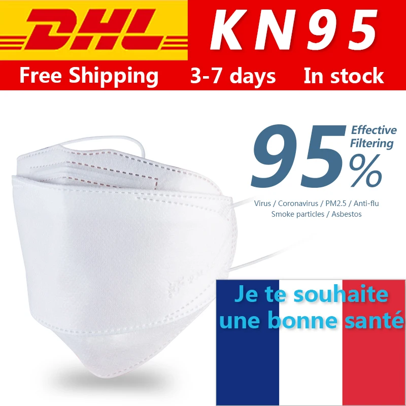 

Professional N95 masque chirurgical Anti Infection Particulate Respirator masque Anti-fog PM2.5 Protective Safety maska free DHL