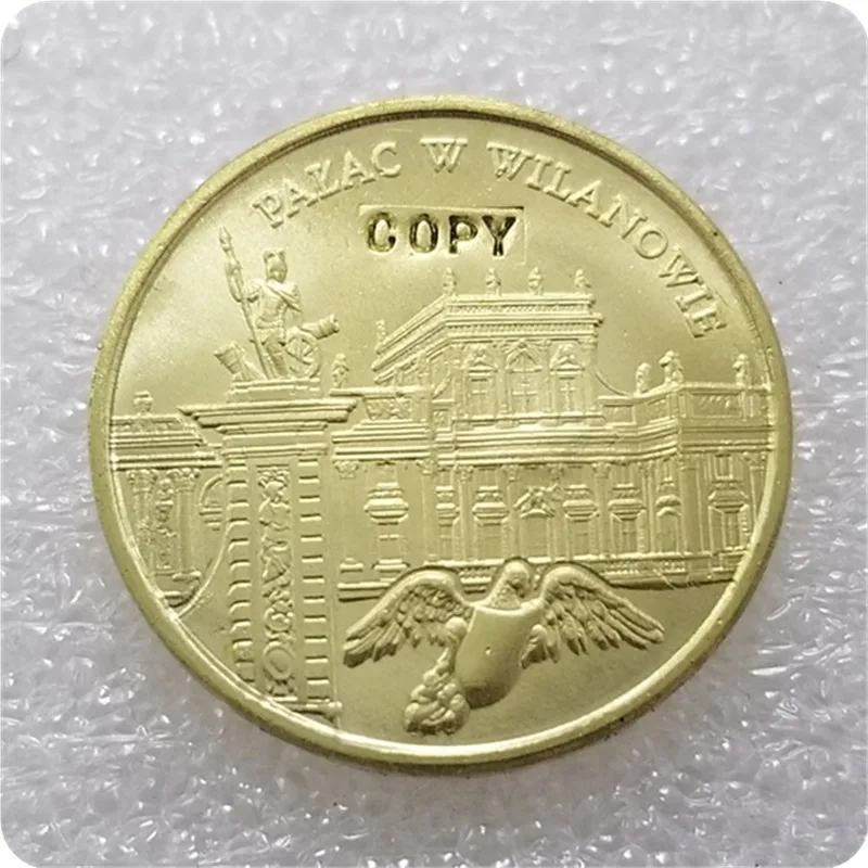 2000 Castles 1995-2000 польские замки и дворцы копия монет - Цвет: 2000 Castles