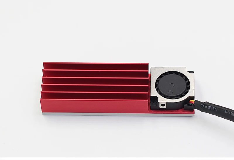 H1111Z вентилятор NVME NGFF M.2 радиатор 2280 SSD металлический лист теплопроводность Кремниевая пластина Вентилятор охлаждения Радиатор