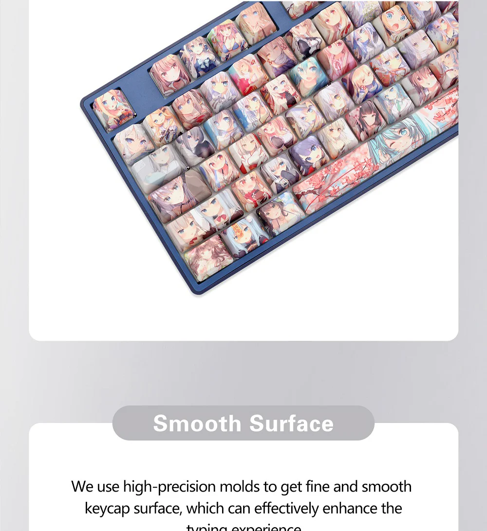 corante sub keycap para teclado mecânico 60