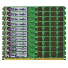 (2gbx10) ddr2 800mhz pc2-6400 dimm desktop ram 200-pin 1.8v não-ecc, atacado/volume 2r x 8