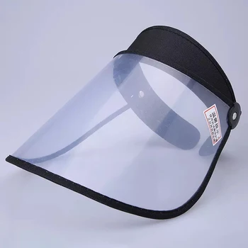 

Unisex Transparent Safety Protective Cap Anti-spitting Cover Outdoor Hat Anti-wind,Anti-rain,Anti-fog,Anti-splash Faceshield