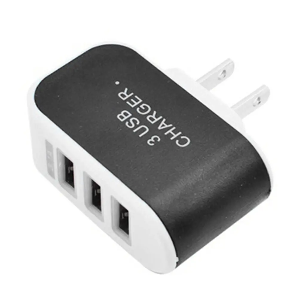 OLOEY 5V3. 1A USB зарядное устройство 3_Ports настенный адаптер питания EU Зарядка для