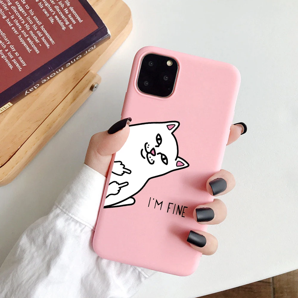 Классный милый чехол для телефона с собачкой для iPhone 6, 7, 8 Plus, X, XR, XS, 11Pro Max, чехол s для iPhone 11 Pro, мягкий силиконовый чехол, красивый дизайн - Цвет: 05