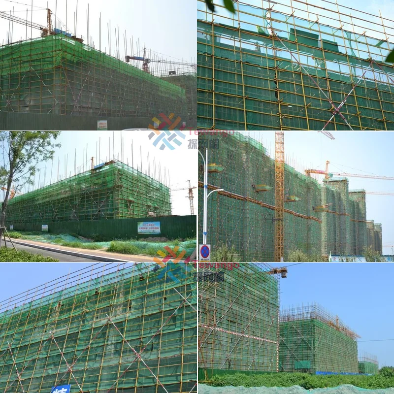 1,8x6 м защитная сетка для строительной площадки Архитектурное проектирование с защитой пламени от ветра Retardant плотность сети зеленый защитный комплект