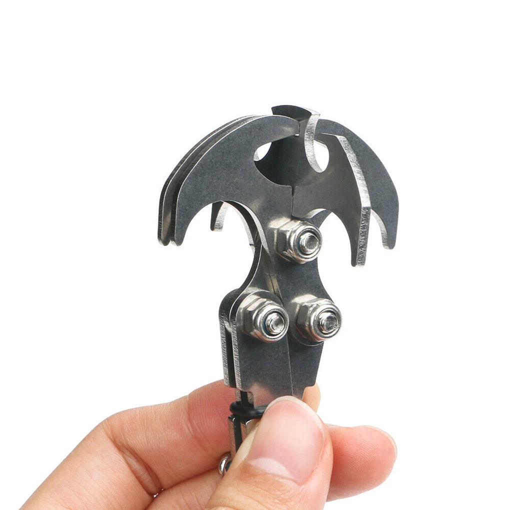 

Multifunction Stainless Steel Gravity Hook Foldable Grappling Climbing Claw Outdoor Supplies