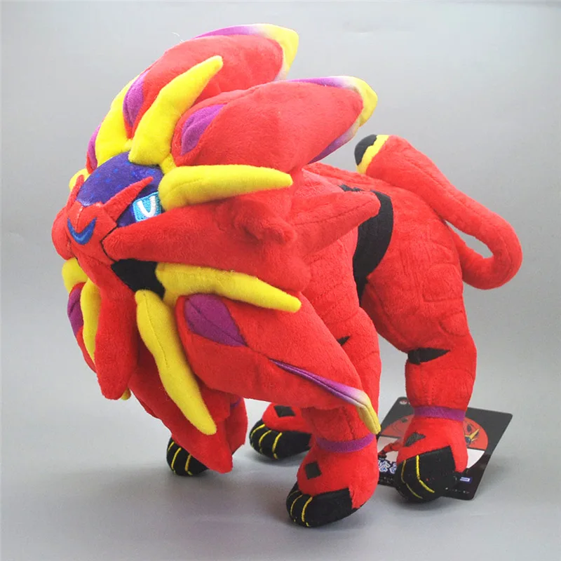 Новинка 25 см аниме Solgaleo плюшевая игрушка Solgaleo Sun Lion Cosmoem Мягкая кукла для детей подарок