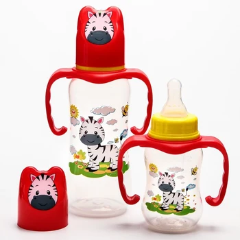 

Set of feeding bottles "Zebra" (125 ml, 300 ml.) Color red 4477743