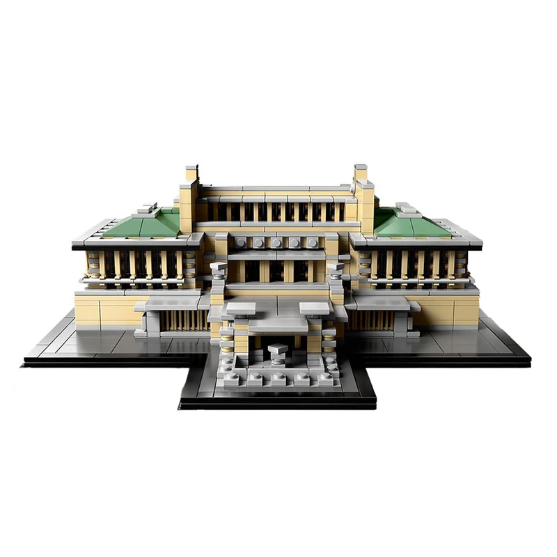 Building Blocks Compatible Creativity 21017-1 Imperial Hotel Technical Bricks Gifts Fit  Diy Toy Christmas Gift