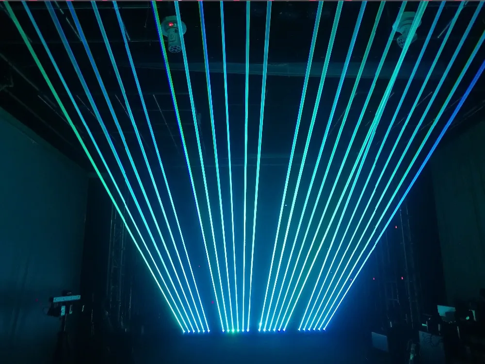 Mingzhi 6*1000 МВт RGB полноцветная движущаяся головка 6 глаз лазерный луч бар светильник один лазер DMX лазерный бар светильник для сцены DJ Дискотека