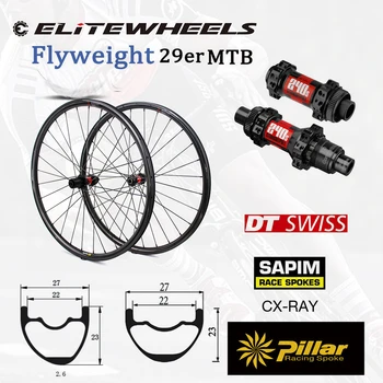 

ELITE 29er High-End Superlight MTB Wheelset DT Swiss 240 Hub Tubeless Ready XC 27*23mm Rim Sapim Spoke For Mountain Bike Wheel