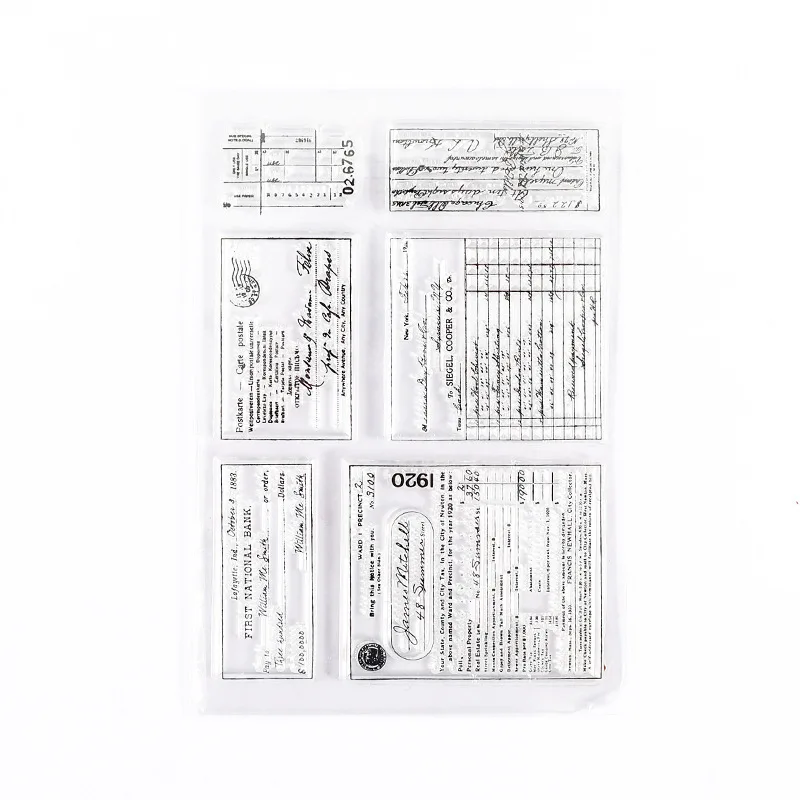 Alphabet Stamps Wooden Stamps Brass Stamps Inking Stamps Vintage Silicone Stamps Decorative Stamps Children Stamps Clear Stamps Wax Seal Stamp Privacy Shield Stamp Childrens Seal Teacher Seal Seal Roller Coder Retro Literary Transparent Silicone Seal DIY Journal Scrapbook Decoration Material Set English Number Postmark Stamp Stationery