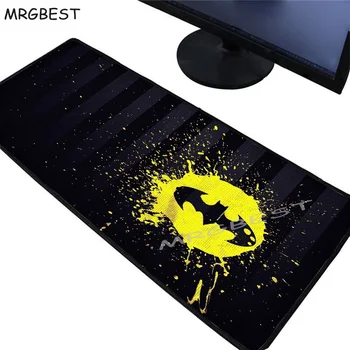 

MRGBEST Large Gaming LockEdge Mouse Pad Gamer Computer Mousepad Rubber Surface Star Wars Logo PadMause Keyboard Desk Mat Lol Xxl